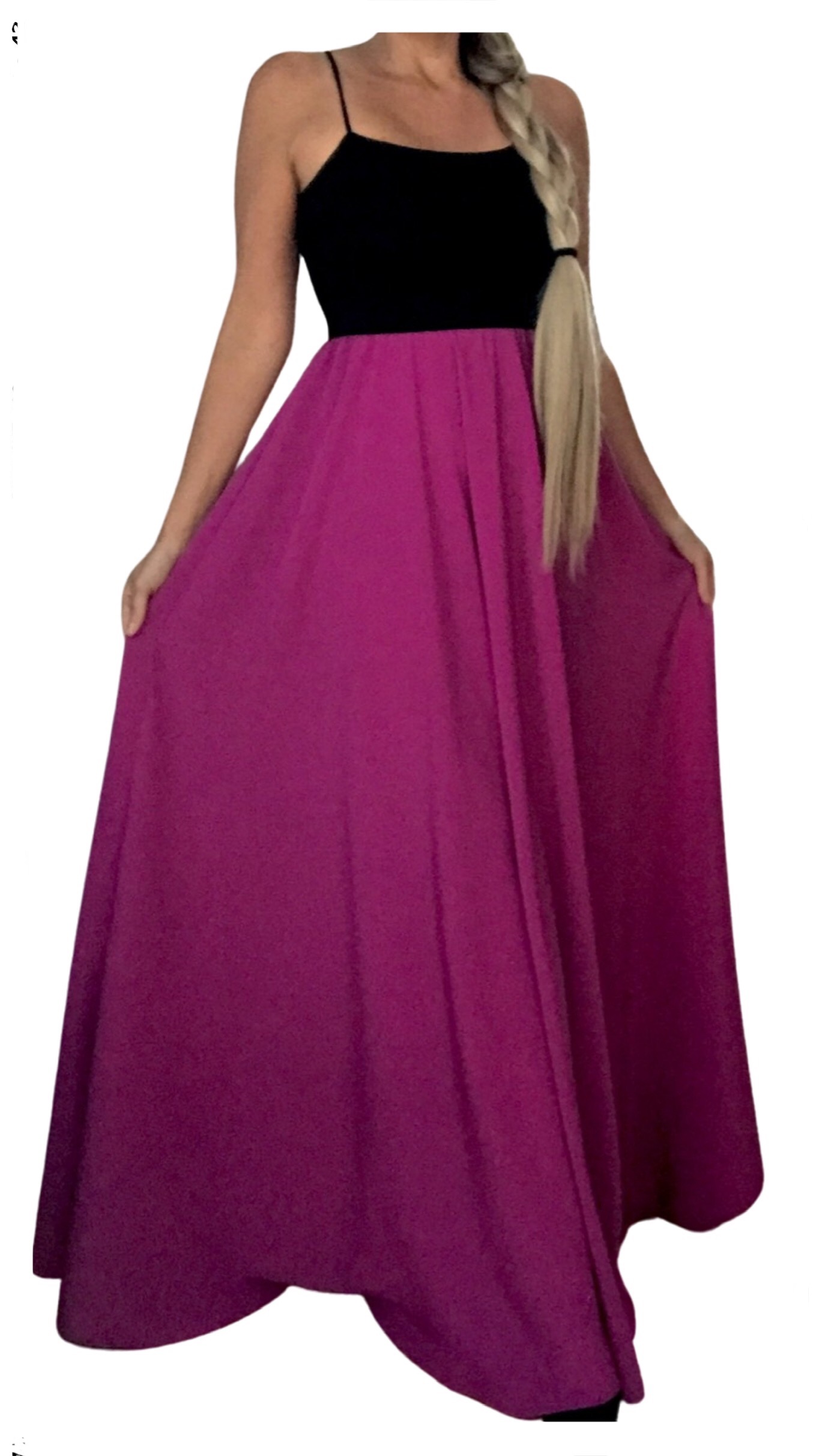 Dlouhé šaty BOROS DR-L-FU01